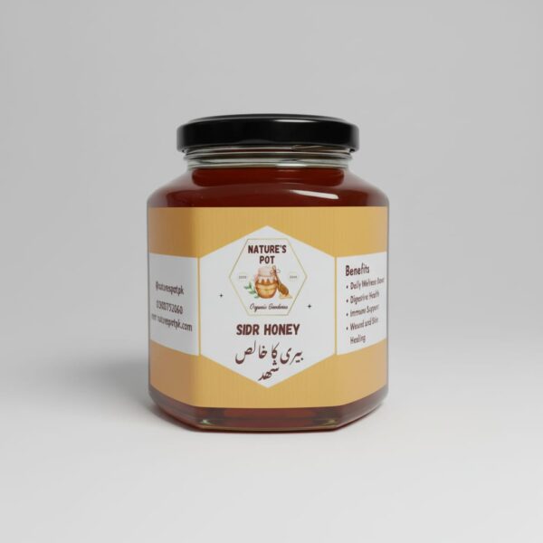 Raw Sidr Honey - Glass Jar - 500 grams